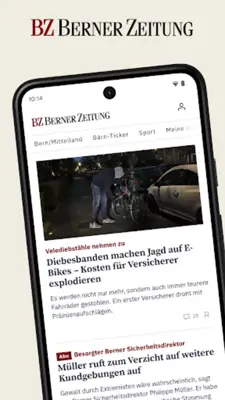 BZ Berner Zeitung - News android App screenshot 5